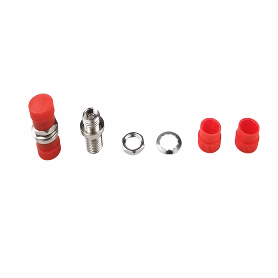 Singlemode Fiber Optic Adapter FC/Upc Coupler Square Type Zinc Alloy for 4G WiFi Networks Sm Fiber Optical Equipment