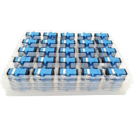 High Quality Manufacturer Singlemode Low Light Loss Sc/LC APC/Upc Sx/Dx Fiber Optical Adapter for FTTH 