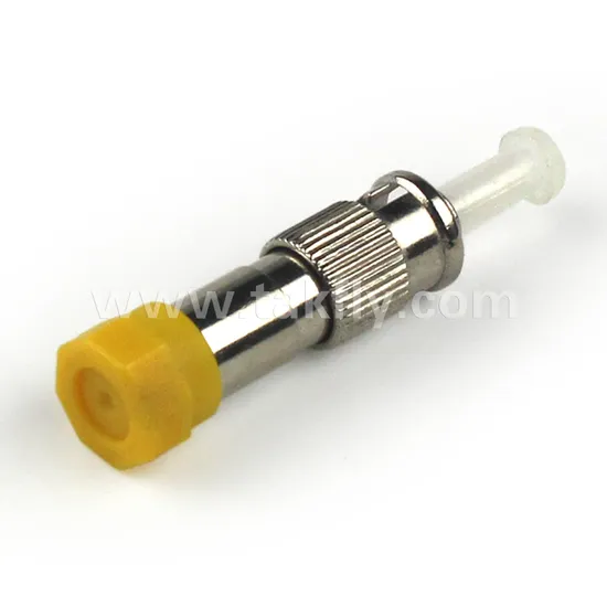 St/Upc Singlemode Fixed Fiber Optic Attenuator Male
