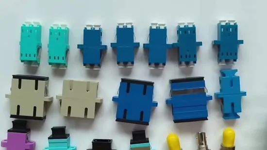 LC mm Fiber Optic Adapter Duplex Connector