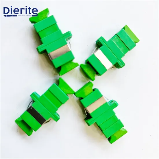 Wholesale FTTH Fiber Connector Adapter Gcabling Fiber Coupler Sc APC Single
