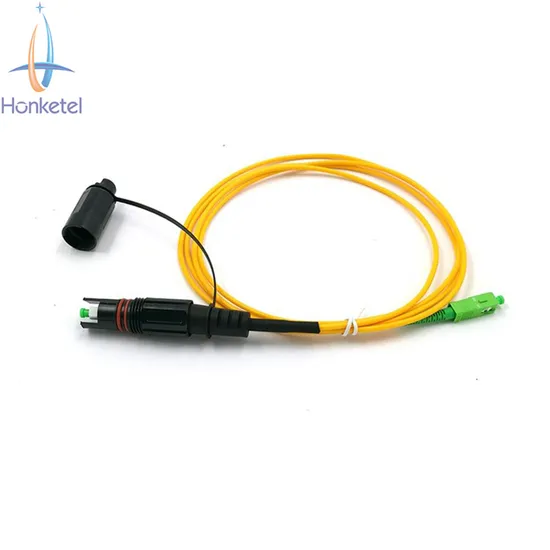 Outdoor Reinforced Optitap connector Waterproof Optical Jumper Connector Fiber Optic Patchcord 