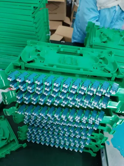 Fiber Optic Simplex Adapters St Adpter ST/PC/APC Metal Adapter 