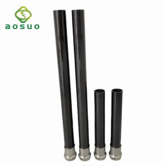 Factory Price Prosthetic Leg Parts Carbon Fiber Integrated Tube Adapter 