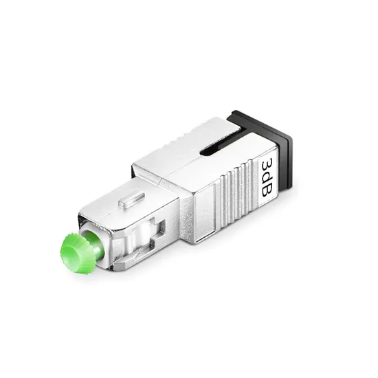 Sc Sm Fixed Fiber Optic Attenuator 5dB/10dB 