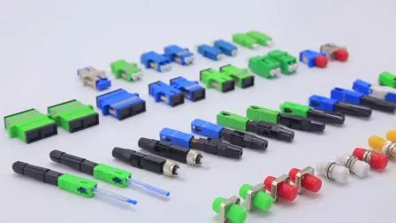 Plastic Metal Sx Dx Fiber Optic Sc Adapter