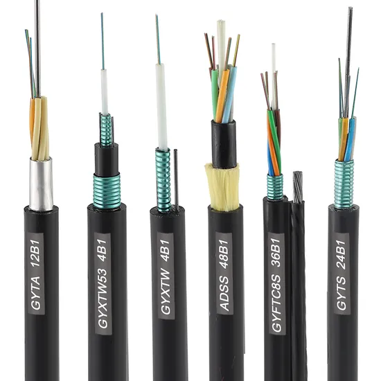 4 Core Flat Self Supporting FTTH Outdoor Drop Fiber Optic Cable Gyfxtby 