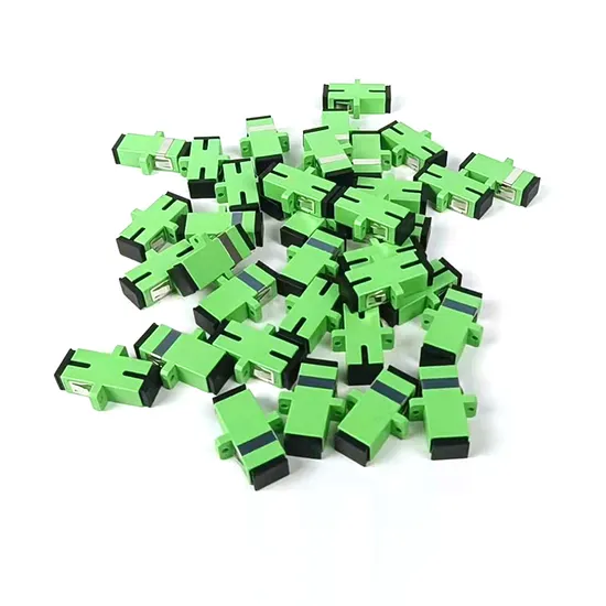 Single Mode Optical Fibre Flang Coupler Adaptor Simplex Sc Connector Fiber Optic Adapter 