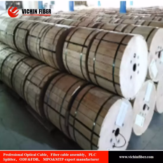 Gcabling 1 Sx Core Drop Optical Outdoor Indoor Single Mode Drop FTTH Fiber Optic Cable