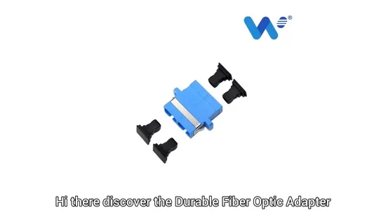 Durable Fiber Optic Adapter with Universal Compatibility Features (W