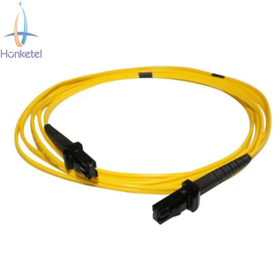 MTRJ Upc Singlemode Simplex Om1 Yellow Fiber Optic Patchcord Jumper Optical Patch Cord 