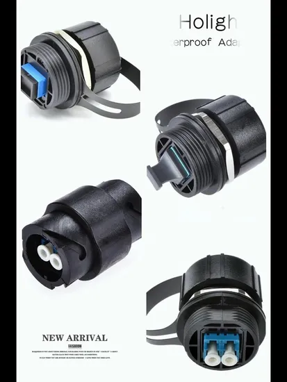 for Harsh Environments Outdoor IP67 Sc Mini Waterproof Fiber Optic Adapter 