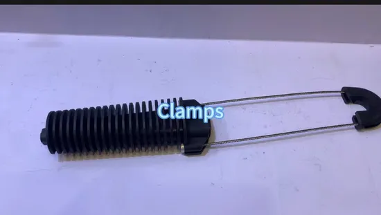 Self Supporting System Anchor Tension Clamp for Fiber Optic Cable 